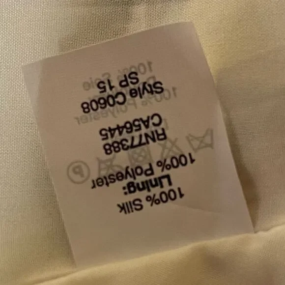 Madewell Women's Size 8 Silk Overlay Cami Mini Dress Botanical Print - Picture 7 of 7